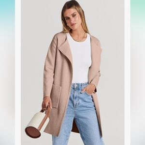 Anrabess Tan Cardigan size xs